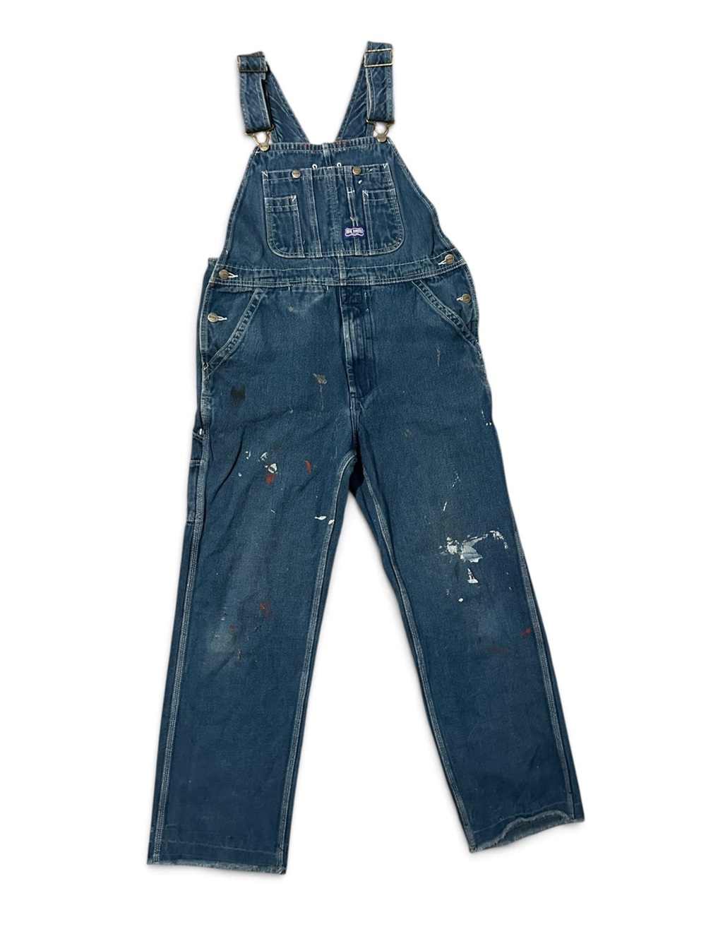 1960s 1970s BIG SMITH Painters Overalls M/L 35” waist